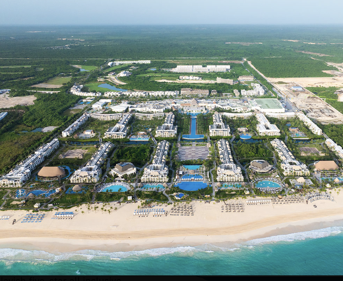 Hard Rock Punta Cana resort aerial view